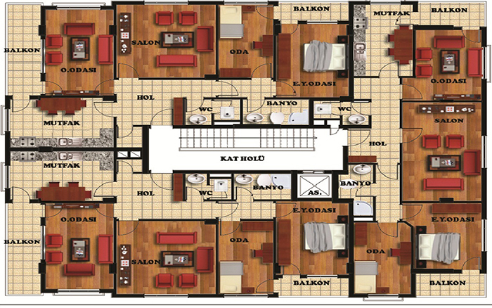 Cihan Apartmanı proje görseli 3 / 3