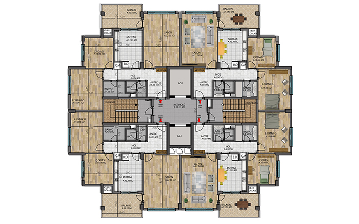 Kaya Park Sitesi proje görseli 5 / 5